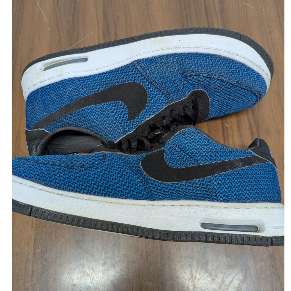 Nike Air Force 1 Ultra Flyknit Low Blue Black 725144-400 Mens 13